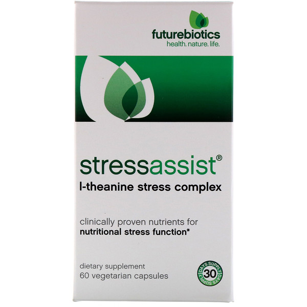 Mua FutureBiotics Stressassist L-Theanine Stress Complex 60 viên giảm giá rẻ Hà nội TPHCM