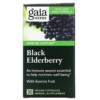 Gaia Herbs Black Elderberry with Acerola Fruit 30 Vegan Capsules 751063403726