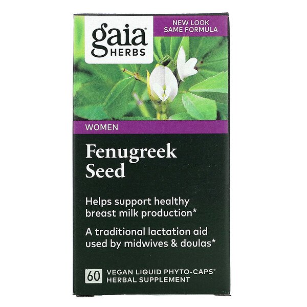 Gaia Herbs Fenugreek Seed for Women 60 Vegan Liquid Phyto-Caps 1 Mua Gaia Herbs Fenugreek Seed for Women 60 Vegan Liquid Phyto-Caps giảm giá rẻ Hà nội TPHCM