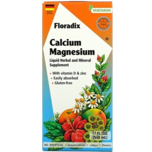 Mua Gaia Herbs Floradix Calcium Magnesium with Vitamin D & Zinc 17 oz 500 ml giảm giá rẻ Hà nội TPHCM