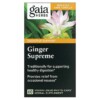 Gaia Herbs Ginger Supreme 60 Vegan Liquid Phyto-Caps 751063403801