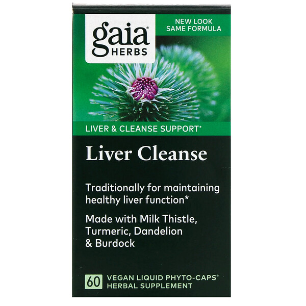 Mua Gaia Herbs Liver Cleanse 60 Vegan Liquid Phyto-Caps giảm giá rẻ Hà nội TPHCM