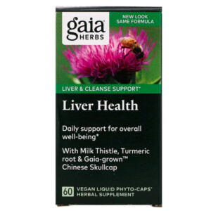 Mua Gaia Herbs Liver Health 60 Vegan Liquid Phyto-Caps giảm giá rẻ Hà nội TPHCM