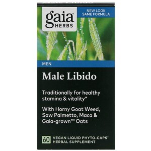 Mua Gaia Herbs Male Libido with Horny Goat Weed Saw Palmetto Maca & Gaia-Grown Oats 60 Vegan Liquid Phyto-Caps giảm giá rẻ Hà nội TPHCM