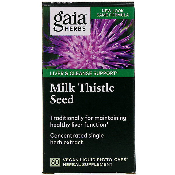 Gaia Herbs Milk Thistle Seed 60 Vegan Liquid Phyto-Caps 3 Mua Gaia Herbs Milk Thistle Seed 60 Vegan Liquid Phyto-Caps giảm giá rẻ Hà nội TPHCM
