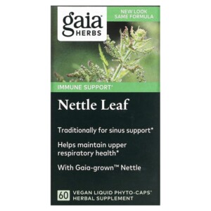 Gaia Herbs Nettle Leaf 60 Vegan Liquid Phyto-Caps 751063399302