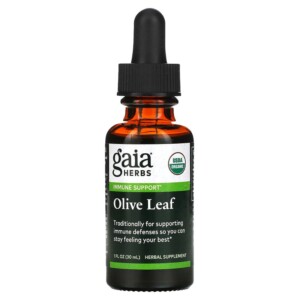 Gaia Herbs Olive Leaf 1 fl oz (30 ml) 751063308250