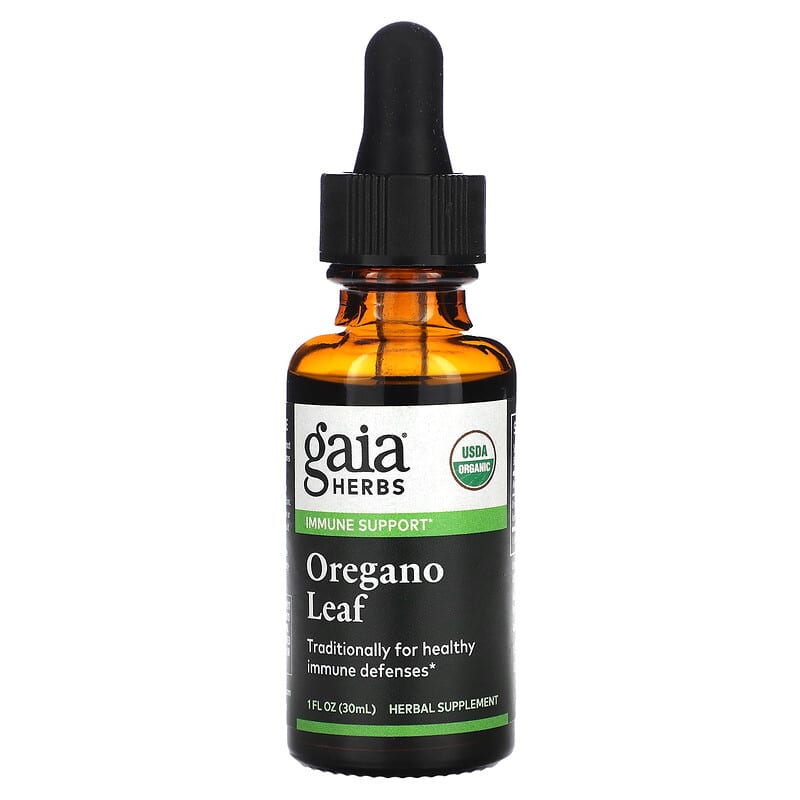Gaia Herbs Organic Oregano Leaf 1 fl oz (30 ml) 3 Gaia Herbs Organic Oregano Leaf 1 fl oz (30 ml) 751063376303