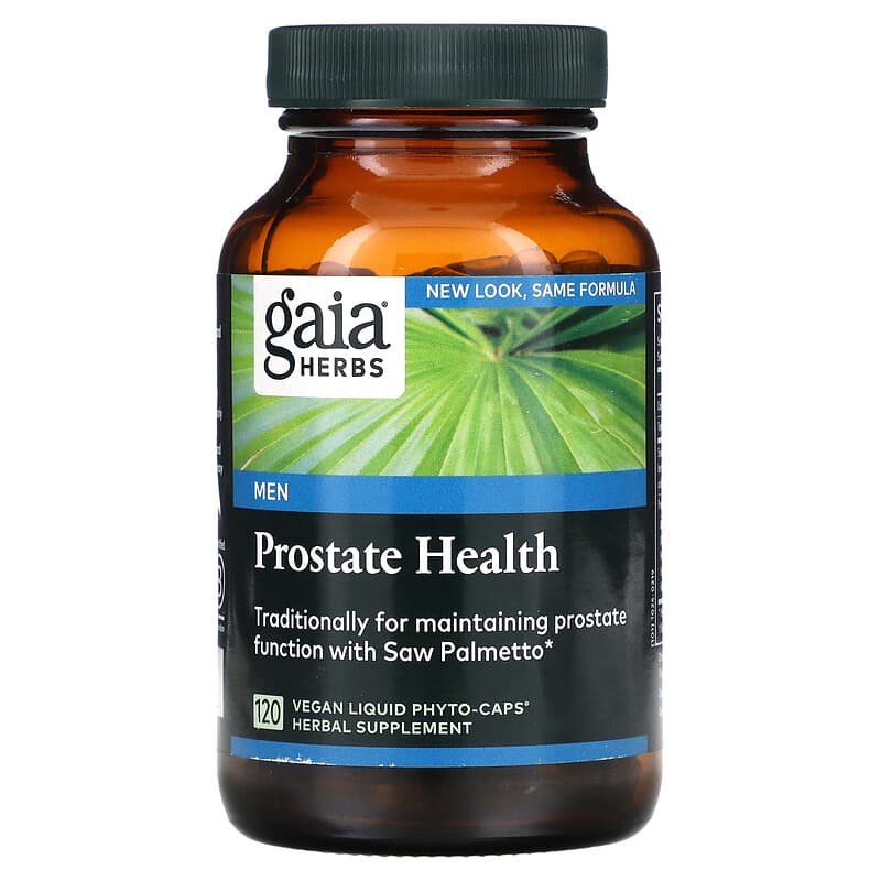 Gaia Herbs Prostate Health 120 Vegan Liquid Phyto-Caps 3 gaia herbs prostate health 120 vegan liquid phyto caps 76238
