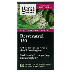 Mua Gaia Herbs Resveratrol 150 50 Vegan Liquid Phyto-Caps giảm giá rẻ Hà nội TPHCM