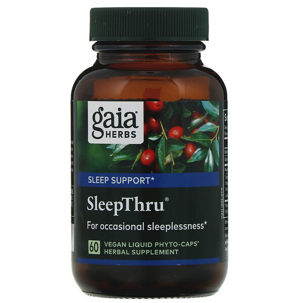 Mua Gaia Herbs SleepThru 60 Vegan Liquid Phyto-Caps giảm giá rẻ Hà nội TPHCM