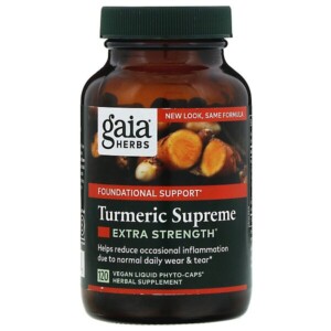 Mua Gaia Herbs Turmeric Supreme Extra Strength 120 Vegan Liquid Phyto-Caps giảm giá rẻ Hà nội TPHCM