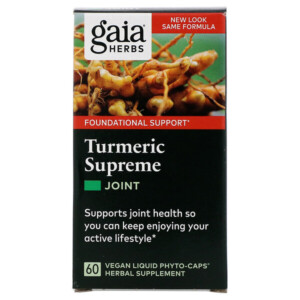 Mua Gaia Herbs Turmeric Supreme Joint 60 Vegan Liquid Phyto-Caps giảm giá rẻ Hà nội TPHCM