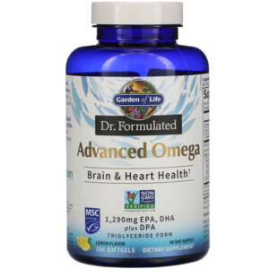 Mua Garden of Life Dr. Formulated Advanced Omega Lemon 180 Softgels giảm giá rẻ Hà nội TPHCM