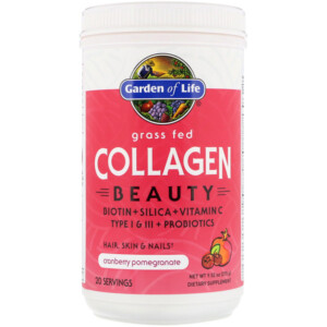 Mua Garden of Life Grass Fed Collagen Beauty Cranberry Pomegranate 9.52 oz 270 g giảm giá rẻ Hà nội TPHCM
