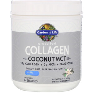 Mua Garden of Life Grass Fed Collagen Coconut MCT Vanilla 14.39 oz 408 g giảm giá rẻ Hà nội TPHCM