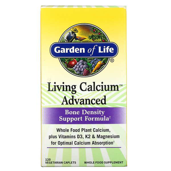 Mua Garden of Life Living Calcium Advanced 120 Vegetarian Caplets giảm giá rẻ Hà nội TPHCM