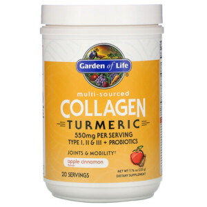 Mua Garden of Life Multi-Sourced Collagen Turmeric Apple Cinnamon 7.76 oz 220 g giảm giá rẻ Hà nội TPHCM