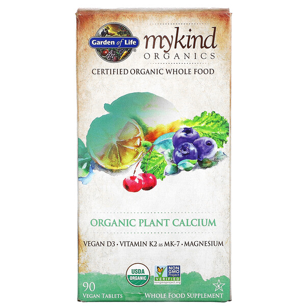 Mua Garden of Life My Kind Organics Organic Plant Calcium 90 Vegan viên giảm giá rẻ Hà nội TPHCM