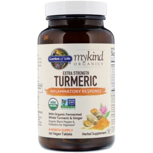 Mua Garden of Life MyKind Organics Extra Strength Turmeric Inflammatory Response 120 Vegan viên giảm giá rẻ Hà nội TPHCM