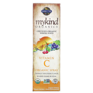 Mua Garden of Life MyKind Organics Vitamin C Organic Spray Orange-Tangerine 2 oz 58 ml giảm giá rẻ Hà nội TPHCM