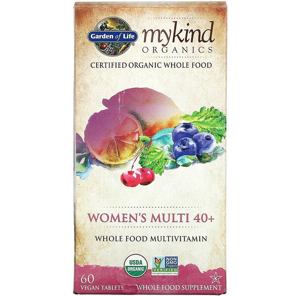 Mua Garden of Life MyKind Organics Women's Multi 40+ 60 Vegan viên giảm giá rẻ Hà nội TPHCM