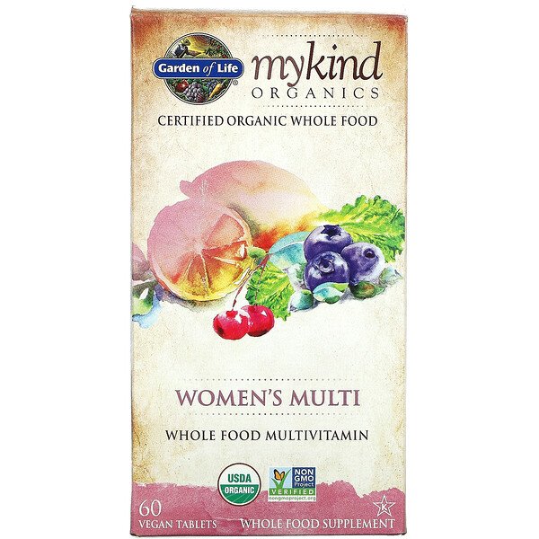 Garden of Life MyKind Organics Women's Multi 60 Vegan Tablets 3 Mua Garden of Life MyKind Organics Women's Multi 60 Vegan viên giảm giá rẻ Hà nội TPHCM