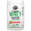 Garden of Life Organic Whey Protein Grass-Fed Strawberry 13.75 oz (390 g) 658010121255
