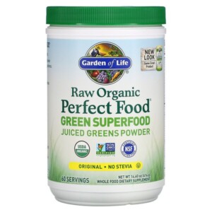 Mua Garden of Life Raw Organic Perfect Food Green Superfood Juiced Greens Powder Original 14.6 oz 414 g giảm giá rẻ Hà nội TPHCM