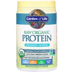 Mua Garden of Life RAW Organic Protein Organic Plant Formula Unflavored 19.75 oz 560 g giảm giá rẻ Hà nội TPHCM