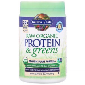 Mua Garden of Life RAW Protein & Greens Organic Plant Formula Vanilla 19.40 oz 550 g giảm giá rẻ Hà nội TPHCM