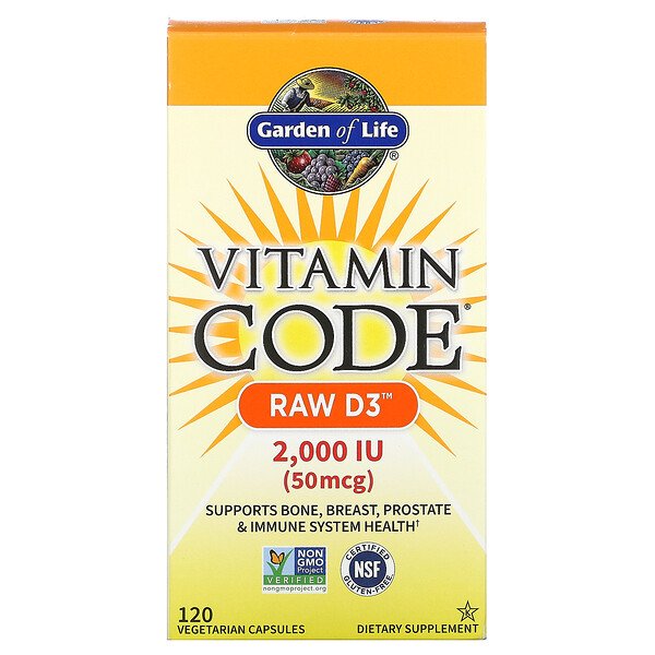 Mua Garden of Life Vitamin Code RAW D3 50 mcg 2