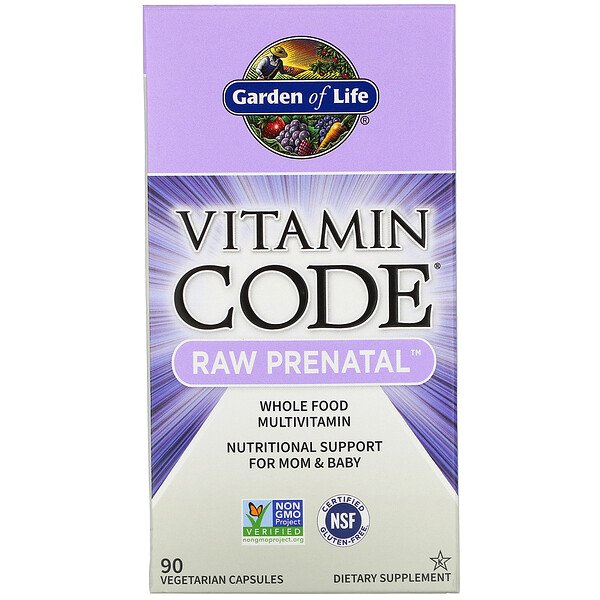 Mua Garden of Life Vitamin Code RAW Prenatal 90 Vegetarian Capsules giảm giá rẻ Hà nội TPHCM
