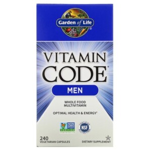 Mua Garden of Life Vitamin Code Whole Food Multivitamin for Men 240 viên giảm giá rẻ Hà nội TPHCM