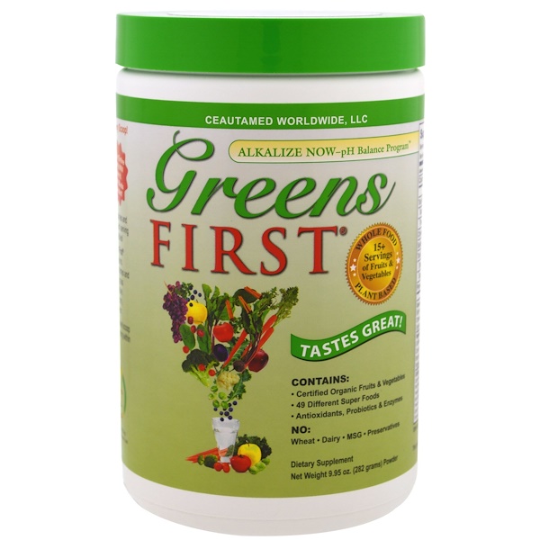 Greens First Greens First Original 9.95 oz (282 g) 3 greens first greens first original 9 95 oz 282 g 76321