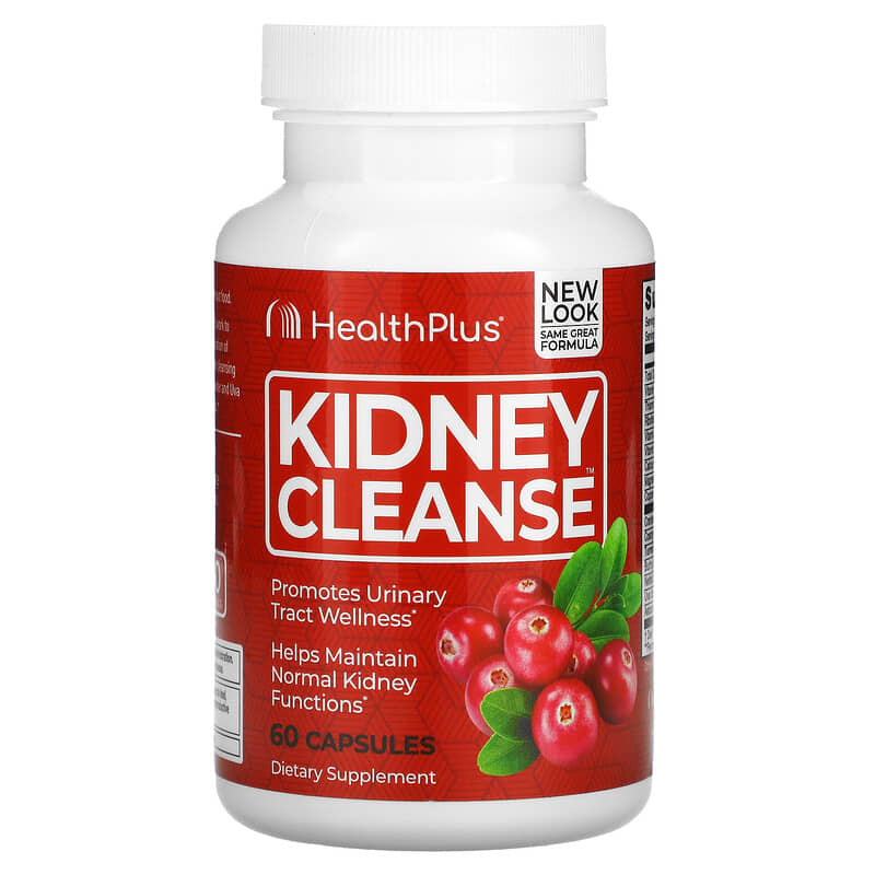 Health Plus Inc. Kidney Cleanse 60 Capsules 3 Health Plus Inc. Kidney Cleanse 60 Capsules 083502550020
