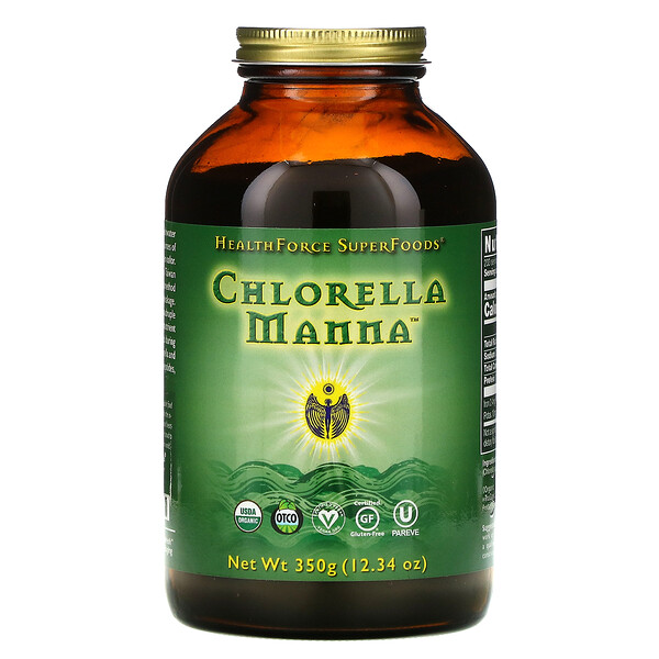 HealthForce Superfoods Chlorella Manna 12.34 oz (350 g) 6 healthforce superfoods chlorella manna 12 34 oz 350 g 37600