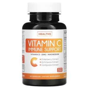 Healths Harmony Vitamin C Immune Support 60 Capsules 850006500208