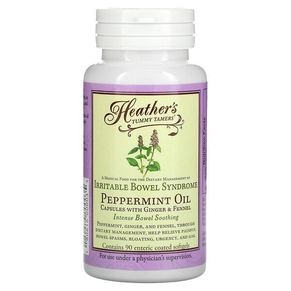 Mua Heather's Tummy Care Peppermint Oil Irritable Bowel Syndrome 90 Enteric Coated Softgels giảm giá rẻ Hà nội TPHCM