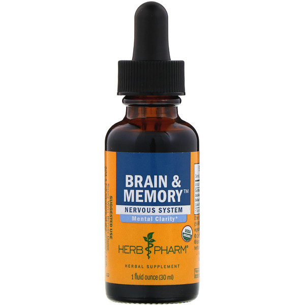 Mua Herb Pharm Brain & Memory Nervous System 1 oz 30 ml giảm giá rẻ Hà nội TPHCM