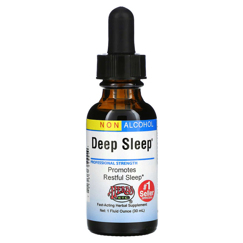 Herbs Etc. Deep Sleep Alcohol Free 1 fl oz (30 ml) 3 Herbs Etc. Deep Sleep Alcohol Free 1 fl oz (30 ml) 765704310014
