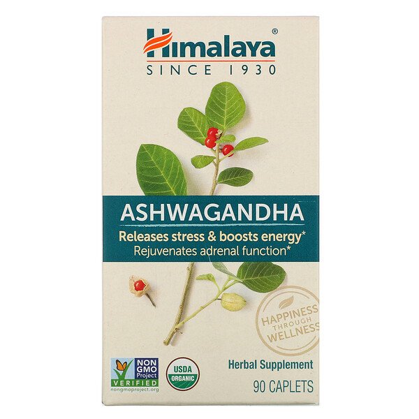 Himalaya Organic Ashwagandha 90 Caplets 1 Mua Himalaya Ashwagandha 90 Caplets giảm giá rẻ Hà nội TPHCM