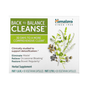 Mua Himalaya Back to Balance Cleanse 2 Bottles 30 viên Each giảm giá rẻ Hà nội TPHCM