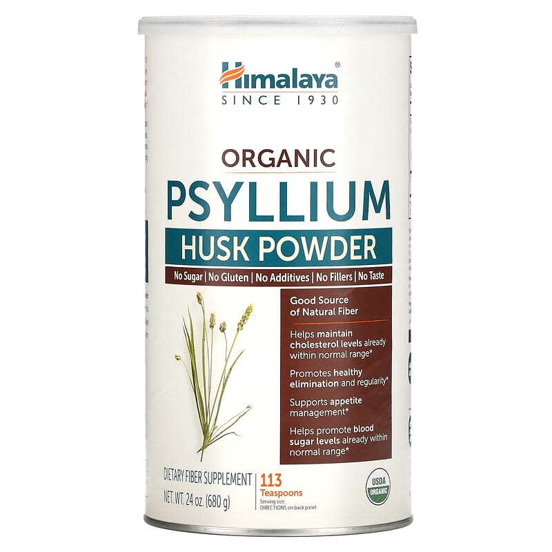 Himalaya Organic Psyllium Husk Powder 24 oz (680 g) 3 Himalaya Organic Psyllium Husk Powder 24 oz (680 g) 605069064040