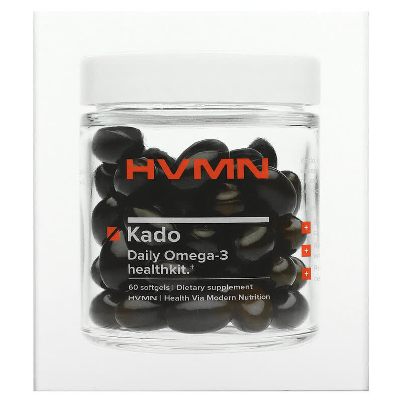 HVMN Kado Daily Omega-3 Healthkit 60 Softgels 3 HVMN Kado Daily Omega-3 Healthkit 60 Softgels 850632006259