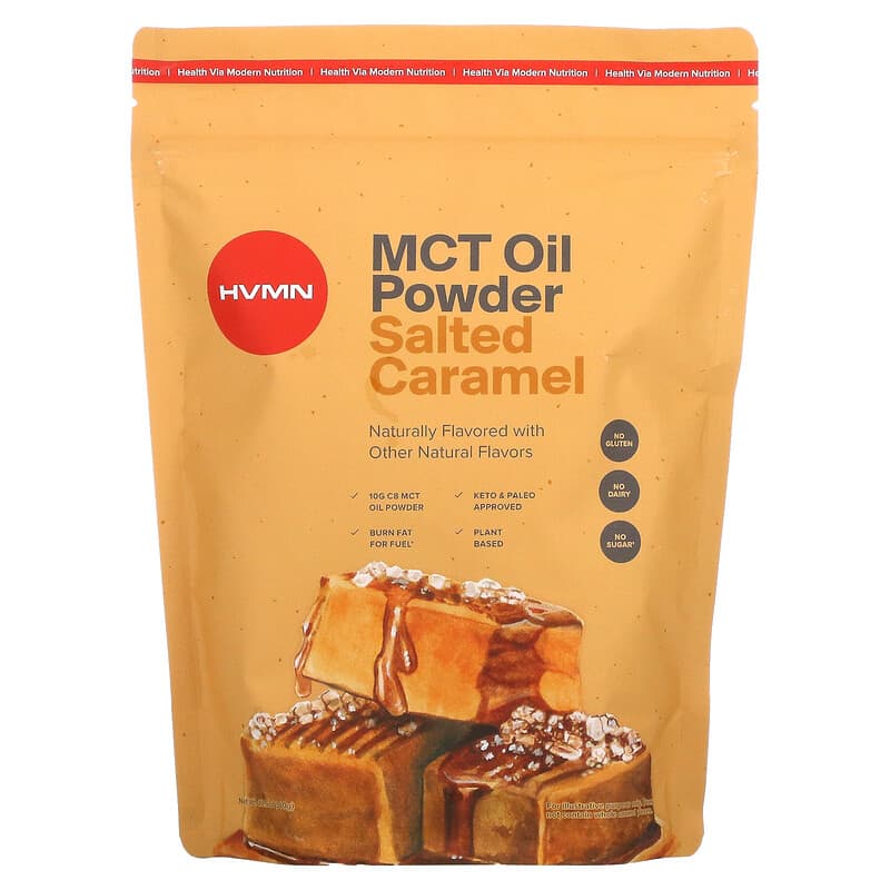 HVMN MCT Oil Powder Salted Caramel 10.5 oz (300 g) 3 HVMN MCT Oil Powder Salted Caramel 10.5 oz (300 g) 850632006457