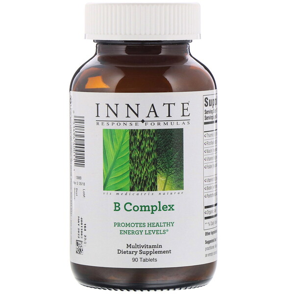 Innate Response Formulas B Complex 90 viên 3 innate response formulas b complex 90 tablets 64709