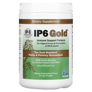 IP-6 International IP6 Gold Immune Support Formula Powder Mango Passionfruit 377 gm 860005330829
