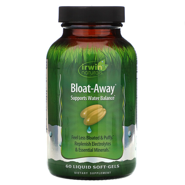 Mua Irwin Naturals Bloat-Away 60 Liquid Soft-Gels giảm giá rẻ Hà nội TPHCM
