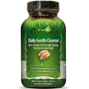 Mua Irwin Naturals Daily Gentle Cleanse 60 Liquid Soft-Gels giảm giá rẻ Hà nội TPHCM